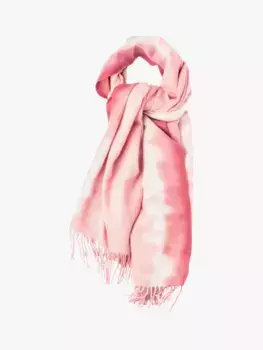 Шарф Bloom & Bay Suri Tie Dye Pashmina, цвет rose