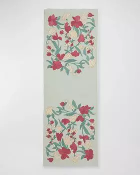 Шарф Blooms For You из шерсти мериноса Janavi, цвет Griffin
