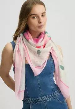 Шарф BLUMENPRINT UND LOGO LIU JO, розовый