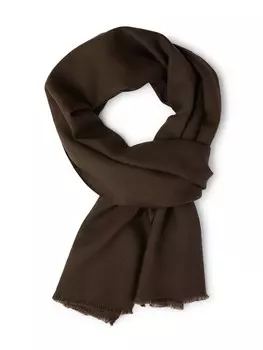 Шарф Boggi Milano Scarf, темно-коричневый