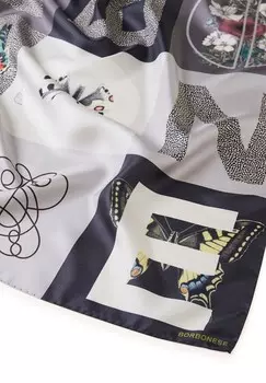 Шарф Borbonese, черный