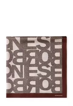 Шарф Borbonese, коричневый