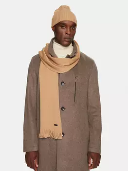 Шарф Boss, бежевый