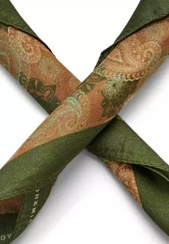 Шарф BRUX BOHEMIAN REVOLT, зеленый