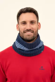 Шарф Budmil, синий/голубой