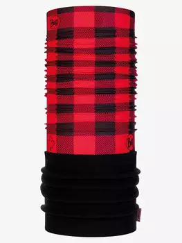 Шарф Buff Loop Polar, цвет rot/schwarz