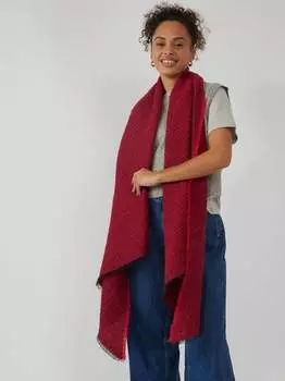 Шарф букле Codello, розовый