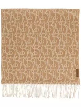 Шарф Burberry B Charm, нейтральный