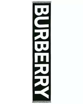 Шарф Burberry Football, черный