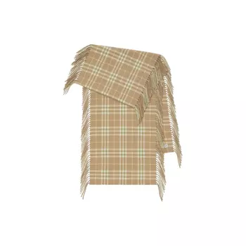 Шарф Burberry женский, коричневый