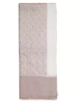 Шарф Calvin Klein, бежевый