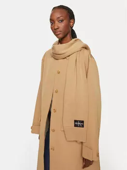 Шарф Calvin Klein, бежевый