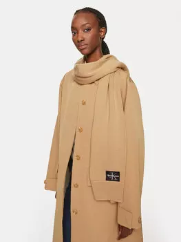 Шарф Calvin Klein Jeans, бежевый