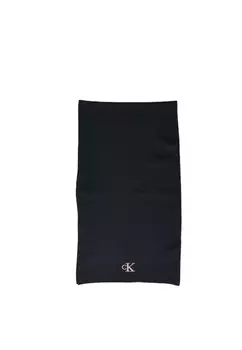 Шарф Calvin Klein с логотипом, черный