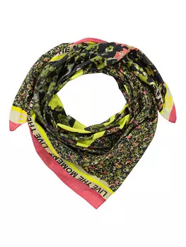 Шарф Camel Active, цвет dunkelblau/grn/pink