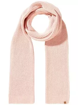 Шарф Camel Active Strick aus reiner Baumwolle, розовый