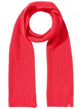 Шарф Camel Active Strick aus reiner Baumwolle, цвет leuchtendes rot