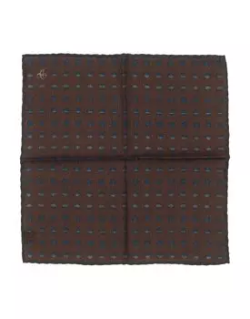 Шарф Canali, коричневый