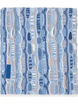 Шарф Carlo Colucci Strick Di Rosa, синий