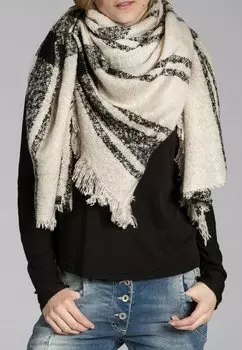 Шарф Caspar, цвет beige schwarz