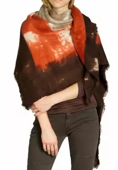 Шарф Caspar, цвет dunkelbraun-rost
