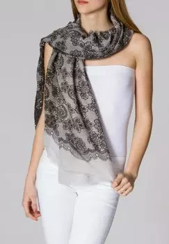 Шарф Caspar, цвет grau