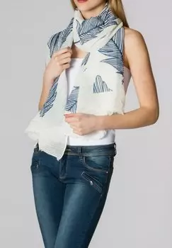 Шарф Caspar, цвет jeans blau