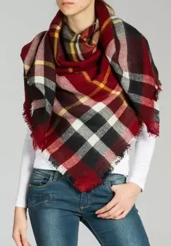 Шарф Caspar, цвет weinrot