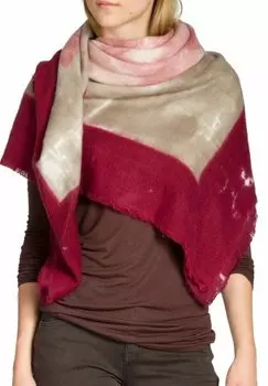 Шарф Caspar, цвет weinrot altrosa