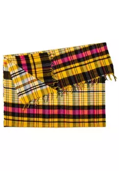 Шарф Caspar, горчично-желтый