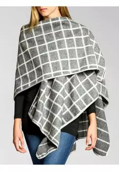 Шарф Caspar, серый