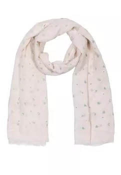 Шарф Cassandra Accessoires Heart, бежевый