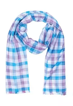 Шарф Cassandra Accessoires Karo, синий