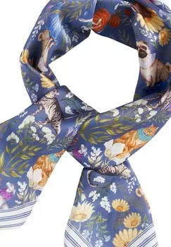 Шарф CATHERINE ROWE PET PORTRAITS MORNING FABLE ENGLAND, мультиколор