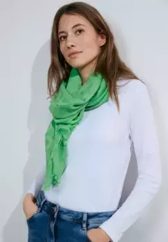 Шарф Cecil из мягкой смеси материалов, зеленый