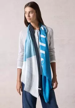 Шарф Cecil, сине-серый