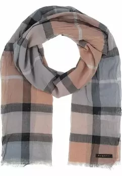 Шарф CHECKED bugatti, цвет grey