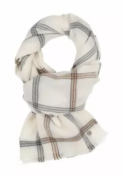 Шарф CHECKED FRAAS, белый
