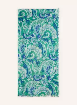 Шарф Codello, бирюзовый