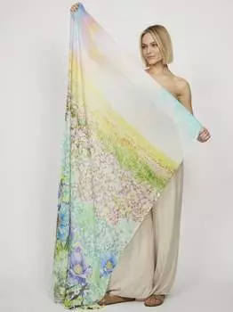 Шарф Codello, бирюзовый