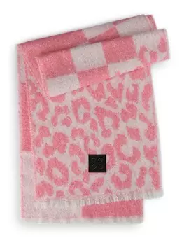 Шарф Codello, цвет rosa/wei - (l)210 x (b)45 cm