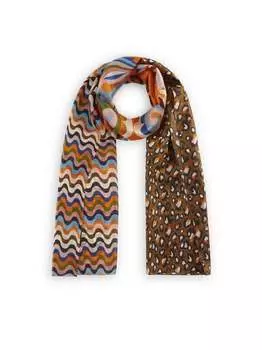 Шарф Codello, коричневый