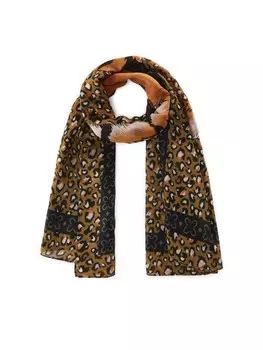 Шарф CODELLO, коричневый