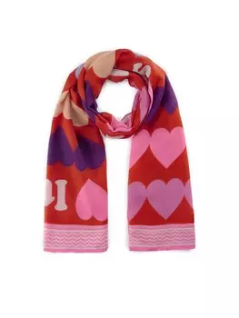 Шарф CODELLO, красный