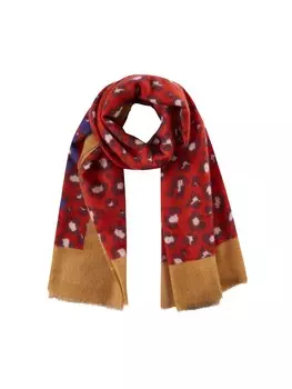 Шарф Codello, красный/винно-красный