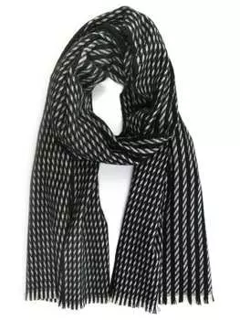 Шарф collezione alessandro, черный