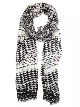 Шарф collezione alessandro, черный