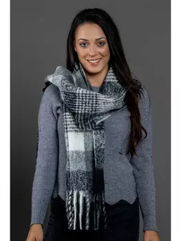 Шарф collezione alessandro, черный