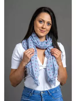 Шарф collezione alessandro, цвет jeans