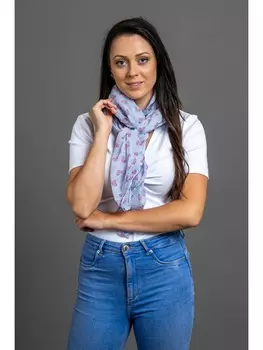 Шарф collezione alessandro, цвет jeans